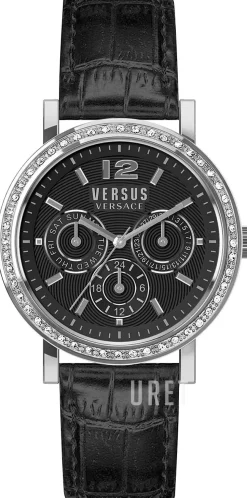 Manhasset Svart/Läder Ø38 mm