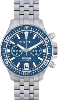 Manta P.R.O Blå/Stål Ø42 mm