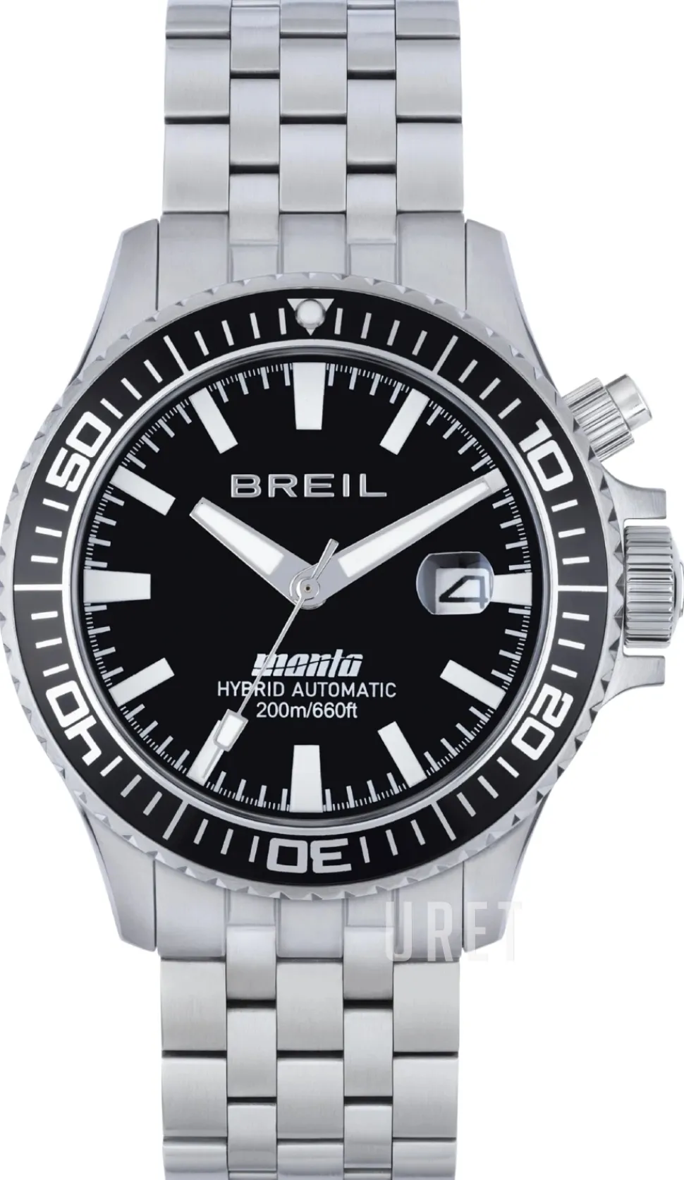 Manta P.R.O Svart/Stål Ø40.5 mm