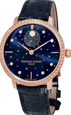 Manufacture Blå/Läder Ø38.8 mm