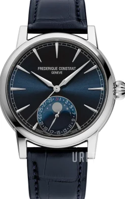 Manufacture Blå/Läder Ø40 mm