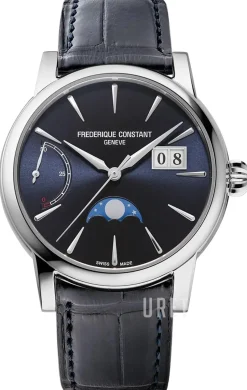 Manufacture Classic Power Reserve Big Date Blå/Läder Ø40 mm