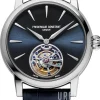 Manufacture Classic Tourbillon Blå/Läder Ø39 mm