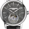 Manufacture Classic Tourbillon Grå/Läder Ø39 mm