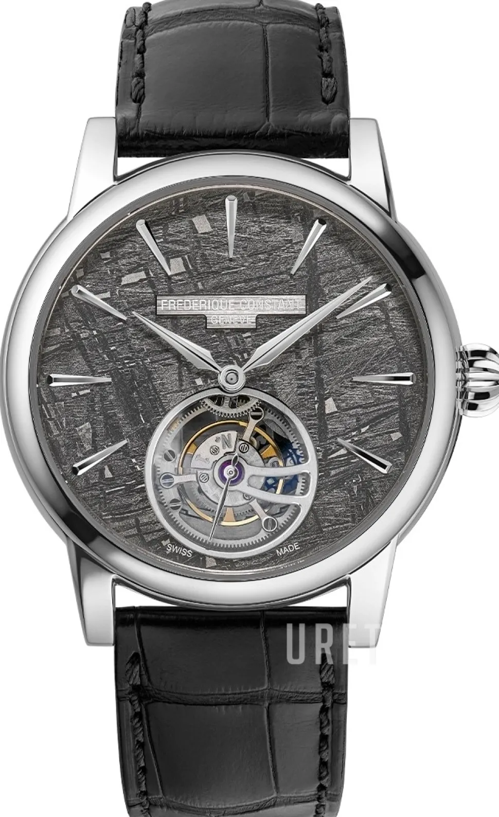 Manufacture Classic Tourbillon Grå/Läder Ø39 mm