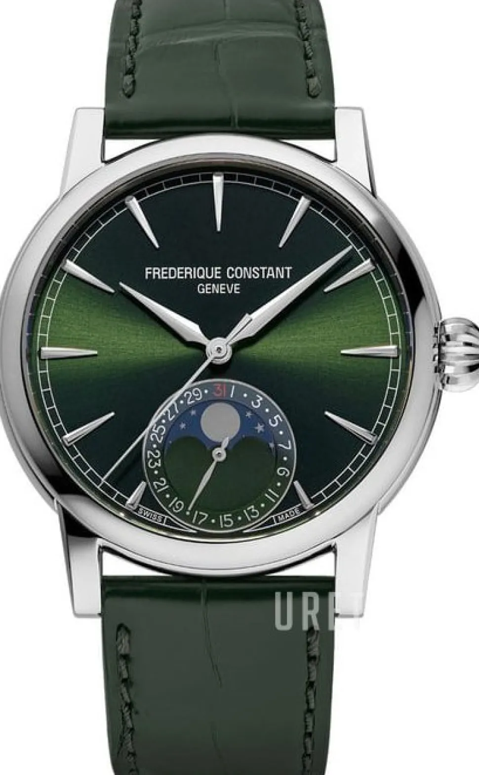 Manufacture Grön/Läder Ø40 mm