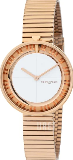 Marais Piano Vit/Roséguldstonat stål Ø32 mm