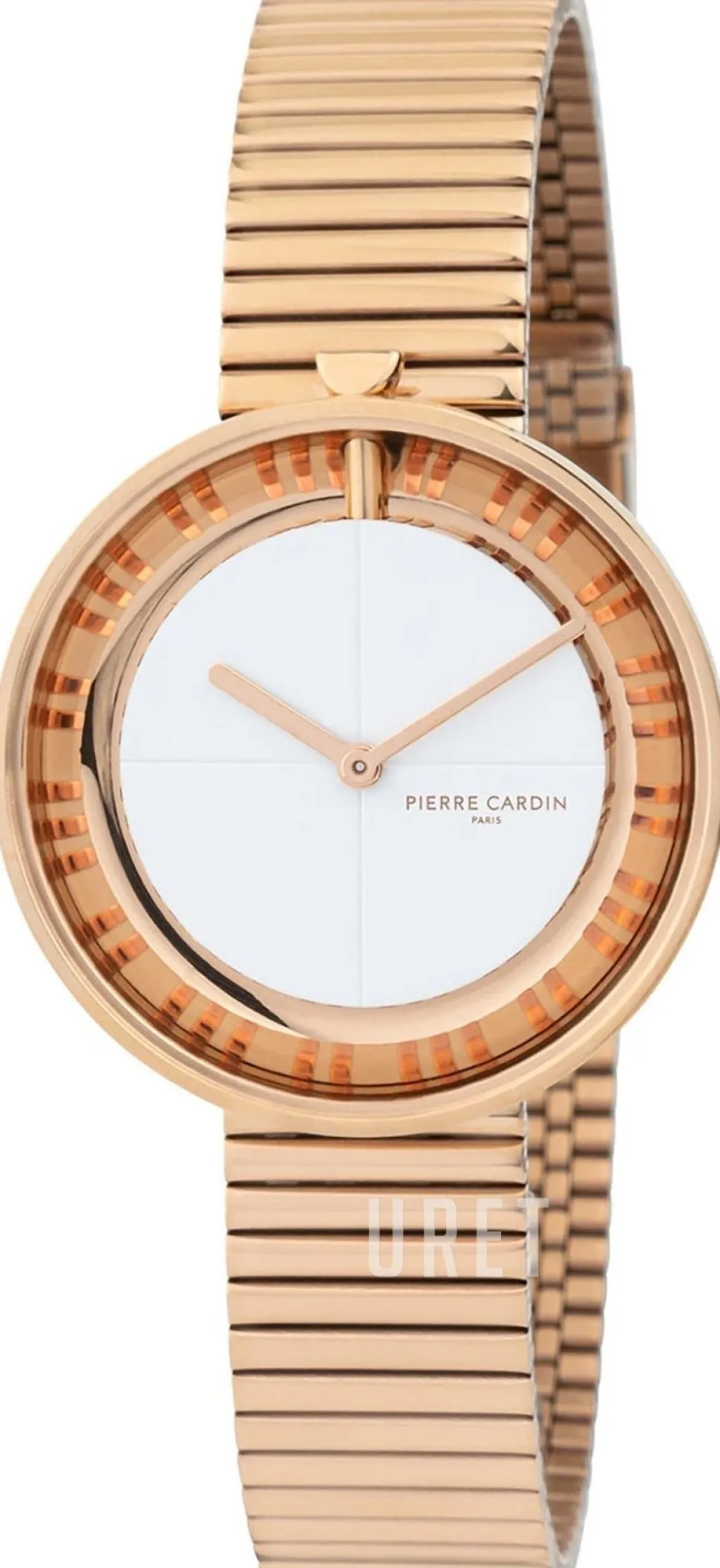 Marais Piano Vit/Roséguldstonat stål Ø32 mm