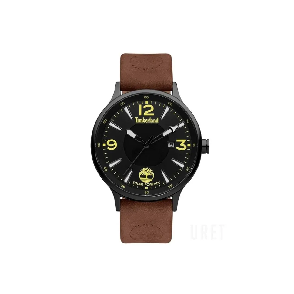 Marbelhead Svart/Läder Ø43 mm