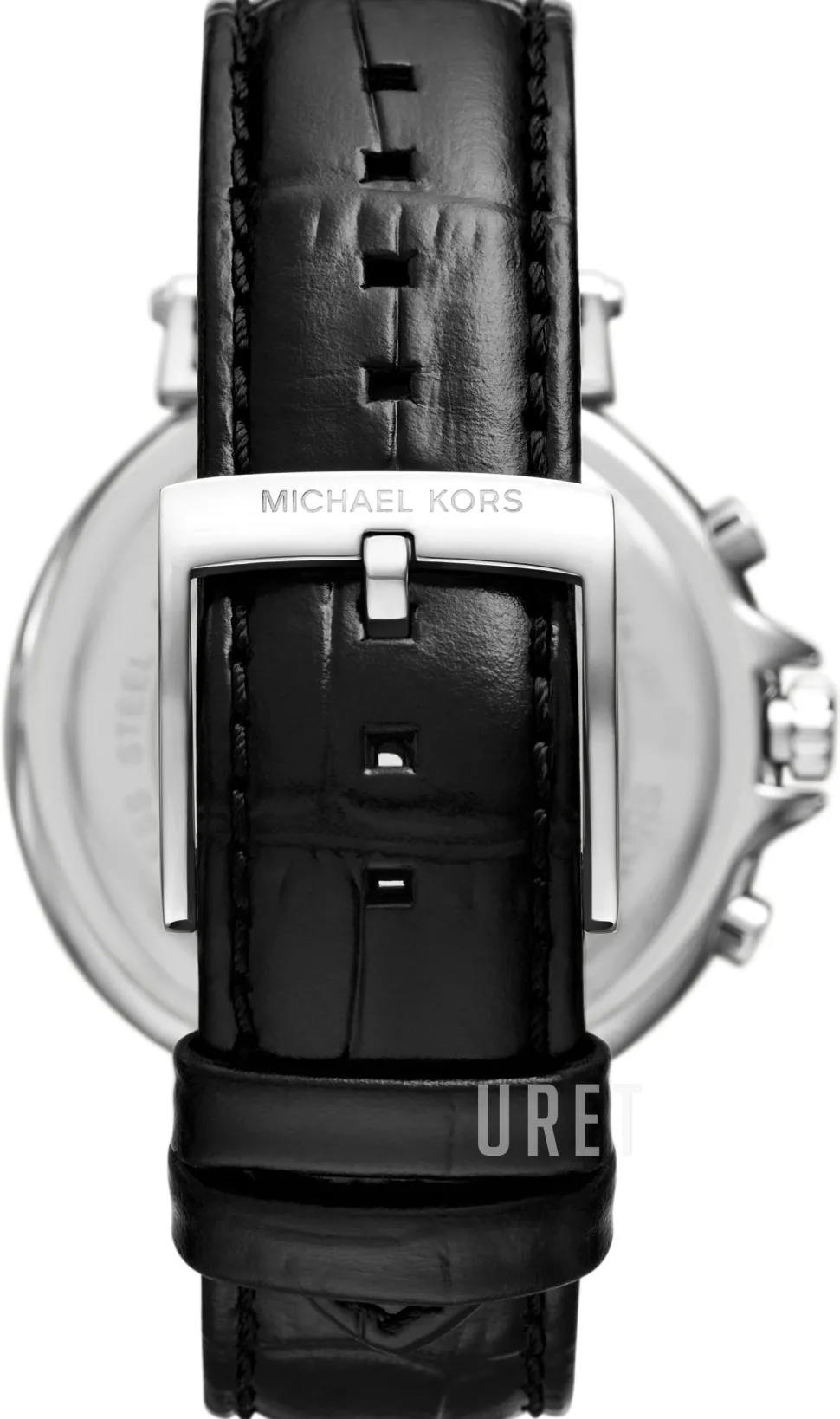 Maren Svart/Läder Ø40 mm