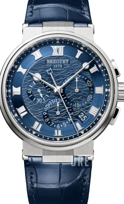 Marine Blå/Läder Ø42.3 mm