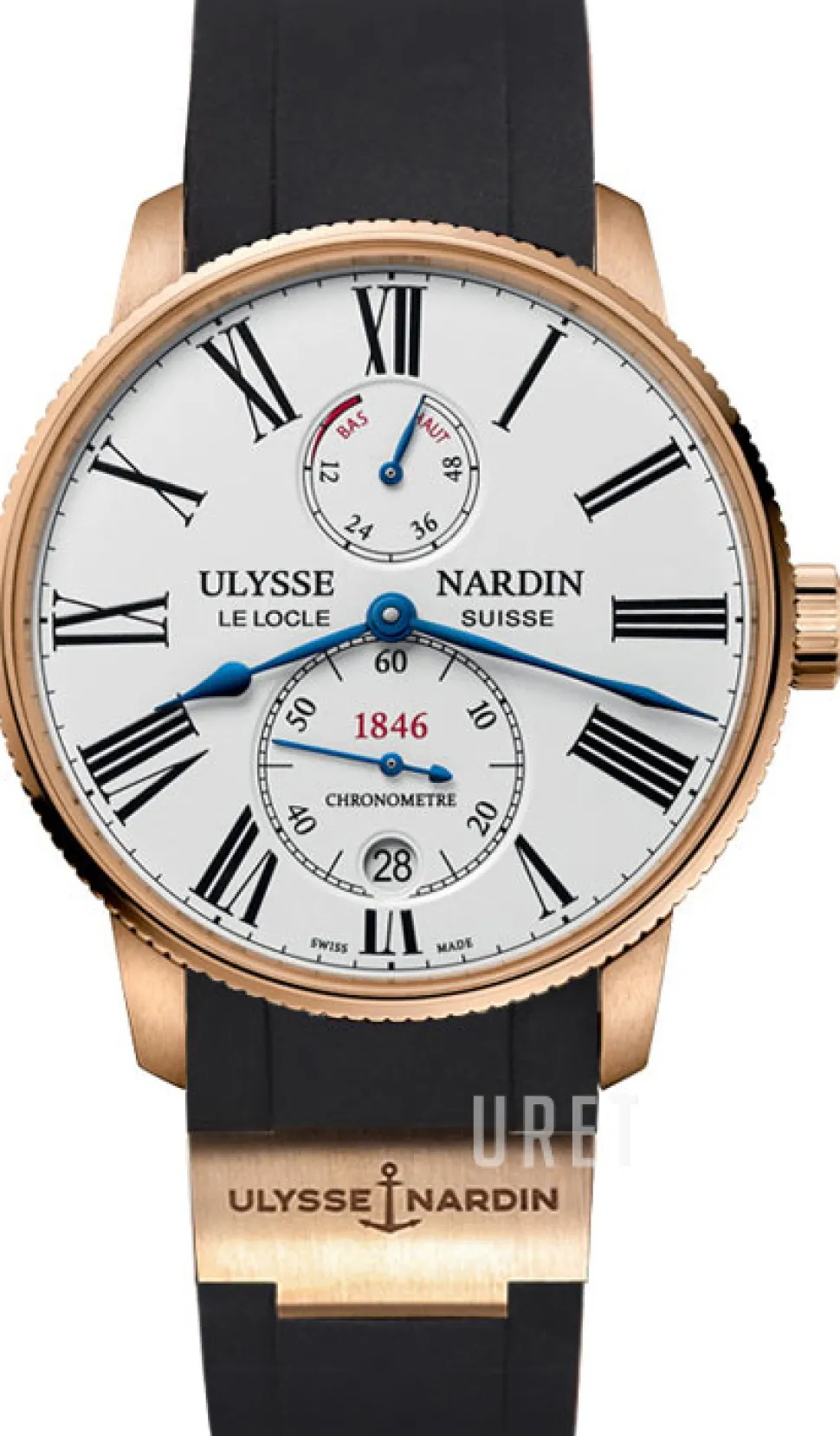 Marine Torpilleur Vit/Gummi Ø42 mm