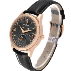 Master Calendar Pink Gold Grå/Läder Ø39 mm