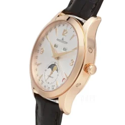 Master Calender Silverfärgad/Läder Ø39 mm