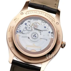 Master Calender Silverfärgad/Läder Ø39 mm