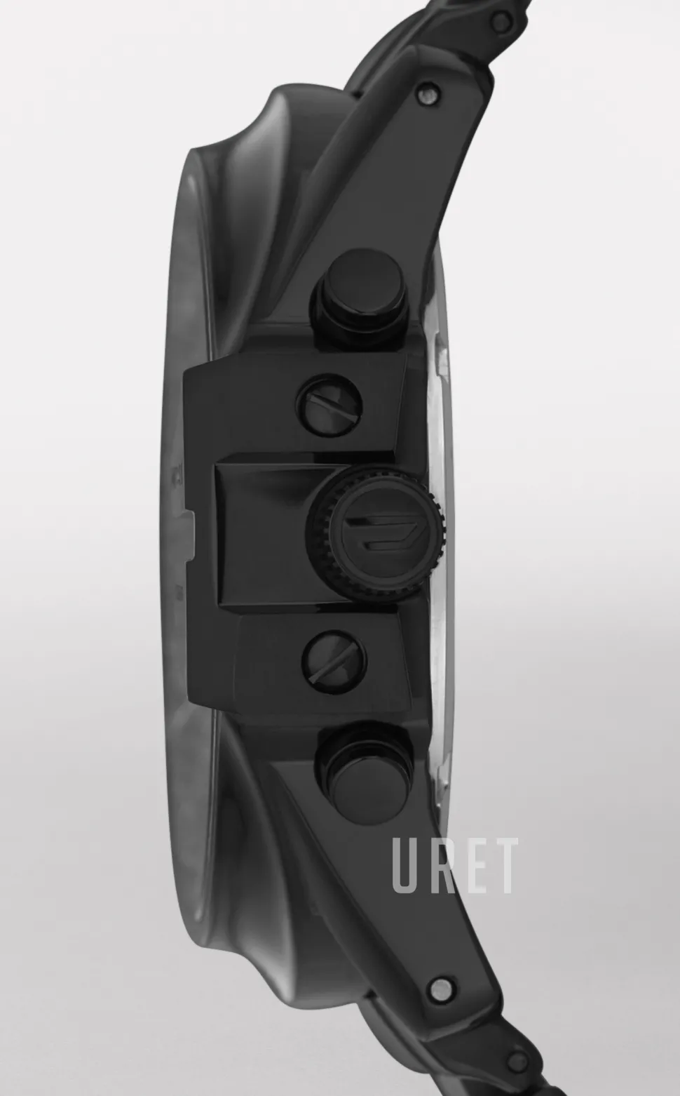 Master Chief Svart/Stål Ø45 mm