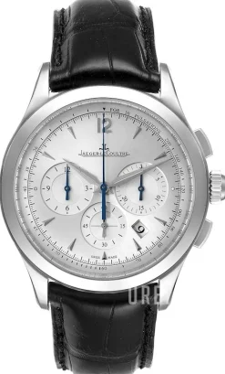 Master Chronograph Silverfärgad/Läder Ø40 mm