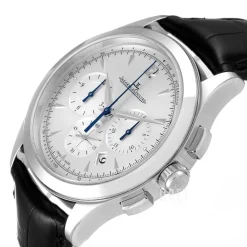 Master Chronograph Silverfärgad/Läder Ø40 mm