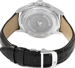 Master Chronograph Silverfärgad/Läder Ø40 mm