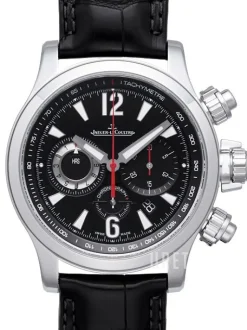 Master Compressor Chronograph 2 Svart/Läder Ø41.5 mm