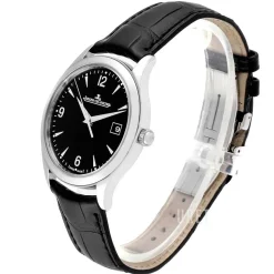 Master Control Date Stainless Steel Svart/Läder Ø39 mm