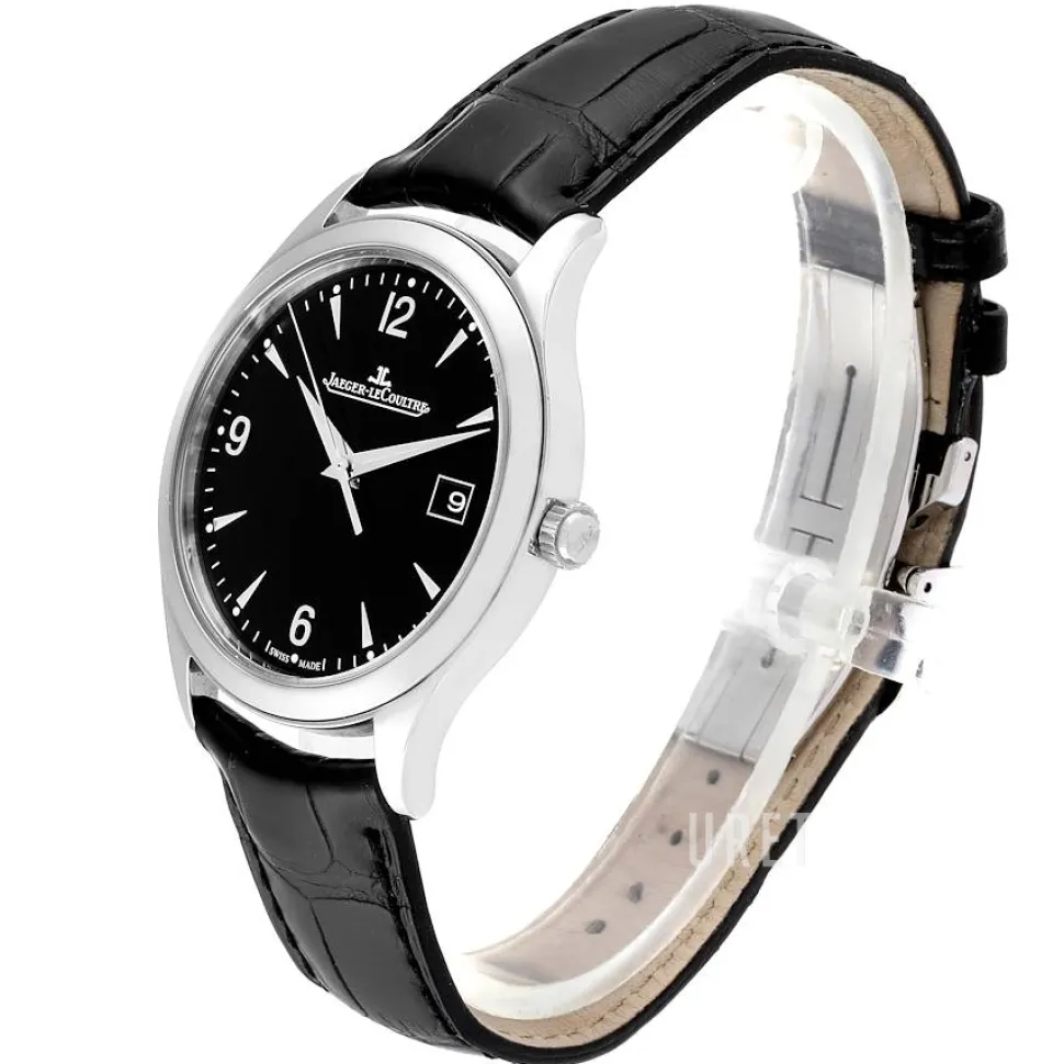 Master Control Date Stainless Steel Svart/Läder Ø39 mm