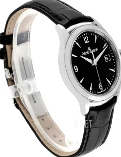 Master Control Date Stainless Steel Svart/Läder Ø39 mm