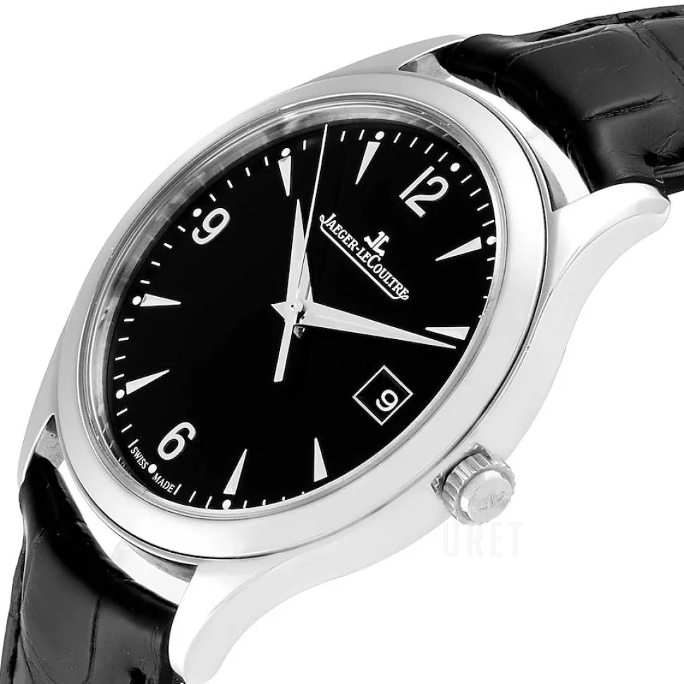 Master Control Date Stainless Steel Svart/Läder Ø39 mm