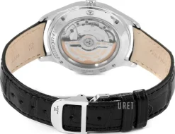 Master Control Date Stainless Steel Svart/Läder Ø39 mm