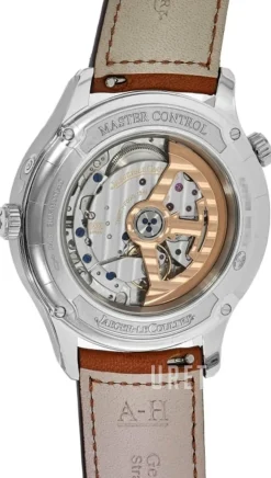 Master Control Geographic Silverfärgad/Läder Ø40 mm