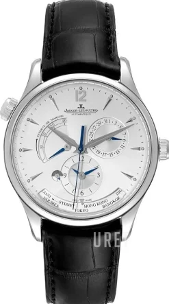 Master Control Master Geographic Silverfärgad/Läder Ø39 mm