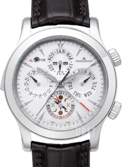 Master Control Master Grand Réveil Silverfärgad/Läder Ø43 mm
