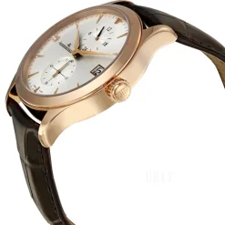 Master Control Master Hometime Silverfärgad/Läder Ø40 mm