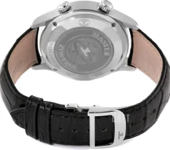 Master Control Master Memovox Silverfärgad/Läder Ø40 mm