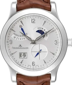 Master Eight Days Silverfärgad/Läder Ø0 mm