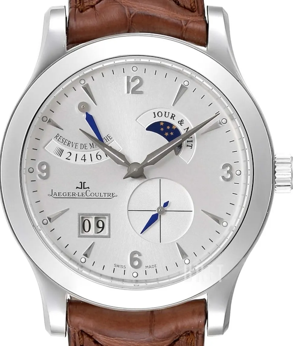 Master Eight Days Silverfärgad/Läder Ø0 mm