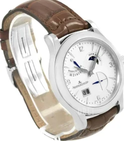 Master Eight Days Silverfärgad/Läder Ø0 mm