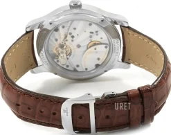 Master Eight Days Silverfärgad/Läder Ø0 mm