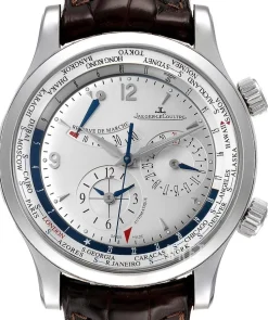 Master Geographic Silverfärgad/Läder Ø0 mm