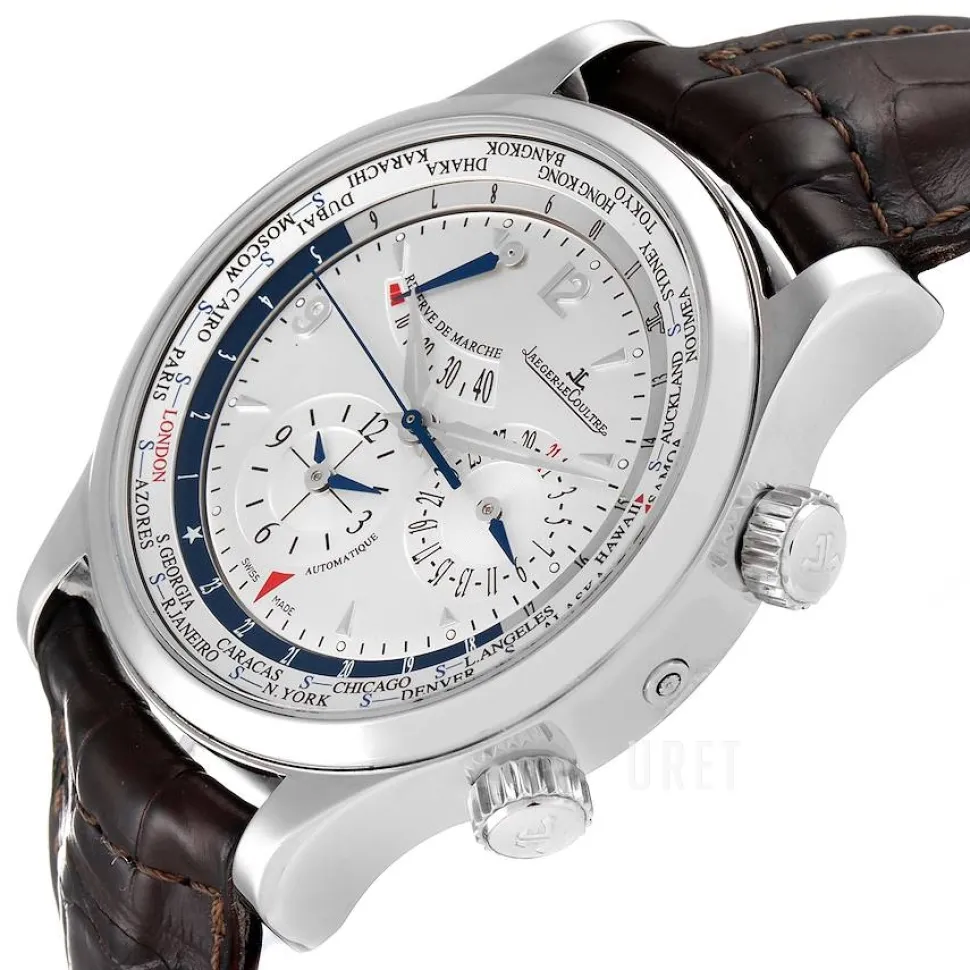 Master Geographic Silverfärgad/Läder Ø0 mm