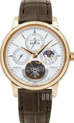 Master Grande Tradition Silverfärgad/Läder Ø42 mm