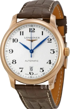 Master Silverfärgad/Läder Ø38.5 mm