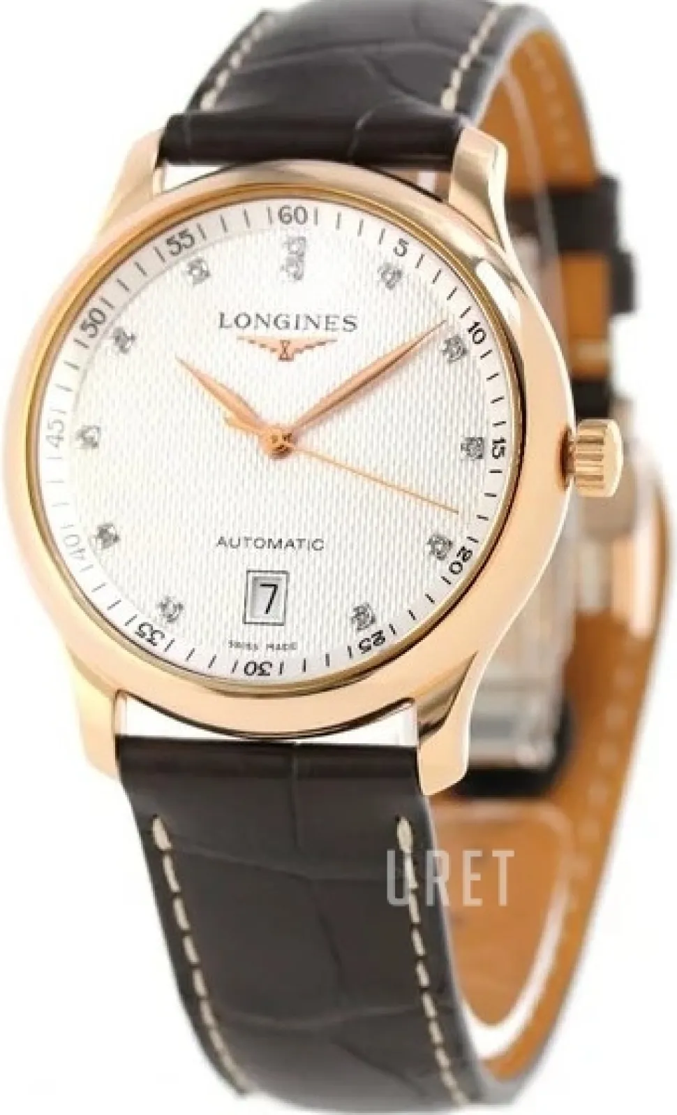 Master Silverfärgad/Läder Ø38.5 mm