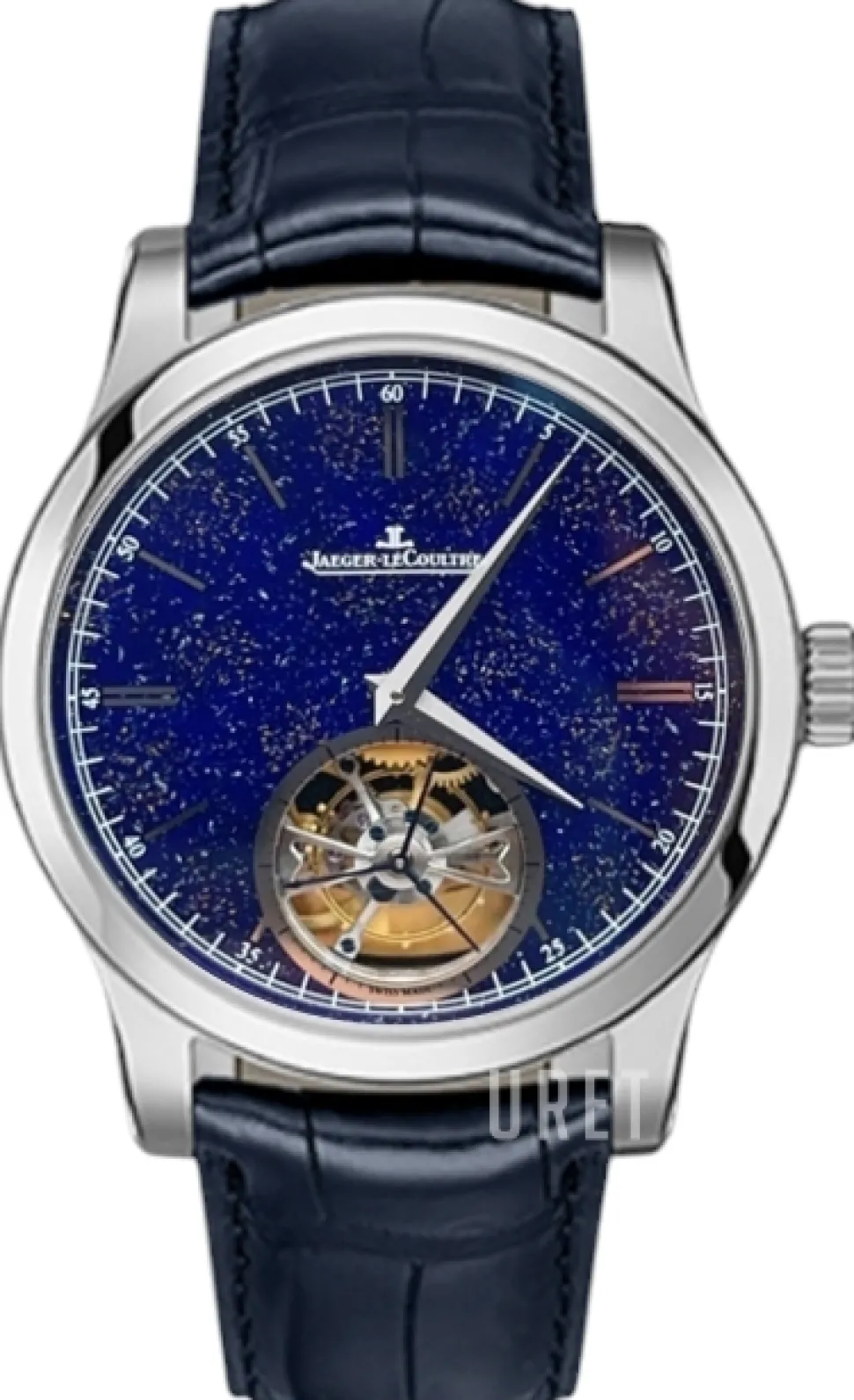 Master Tourbillon Blå/Läder Ø43 mm