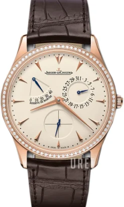 Master Ultra Thin Beige/Läder Ø39 mm