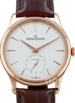 Master Ultra Thin Beige/Läder Ø39 mm