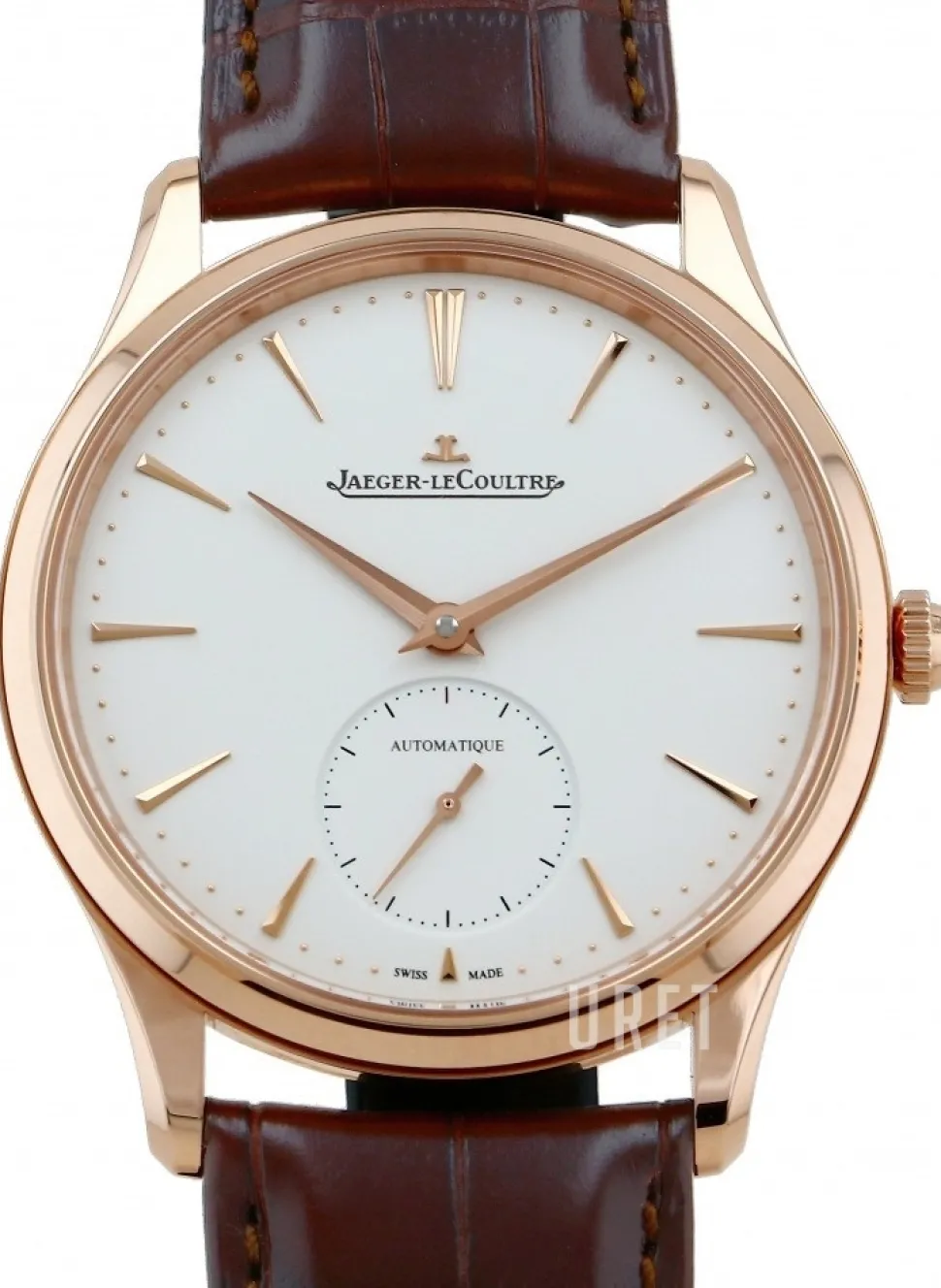 Master Ultra Thin Beige/Läder Ø39 mm