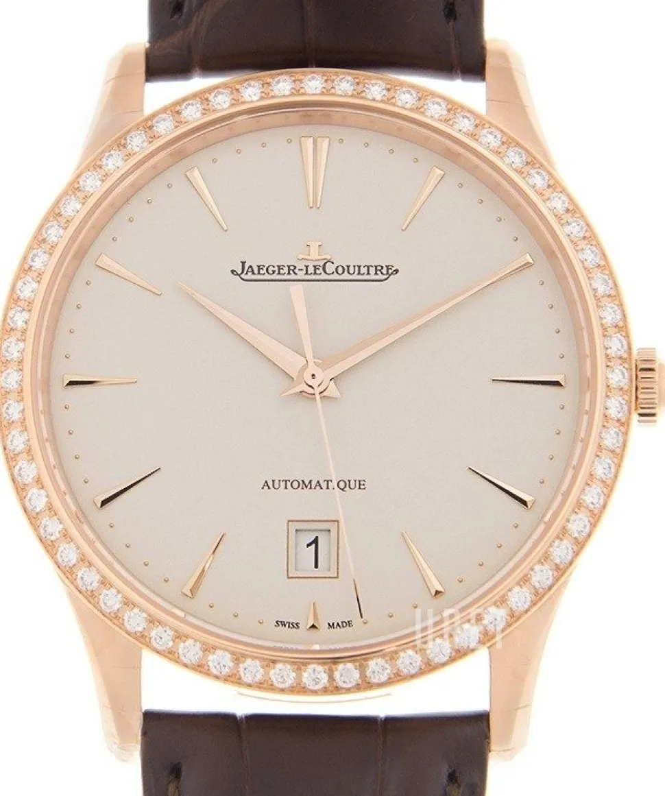 Master Ultra Thin Beige/Läder Ø39 mm