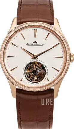 Master Ultra Thin Beige/Läder Ø40 mm