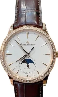 Master Ultra Thin Beige/Läder Ø39 mm